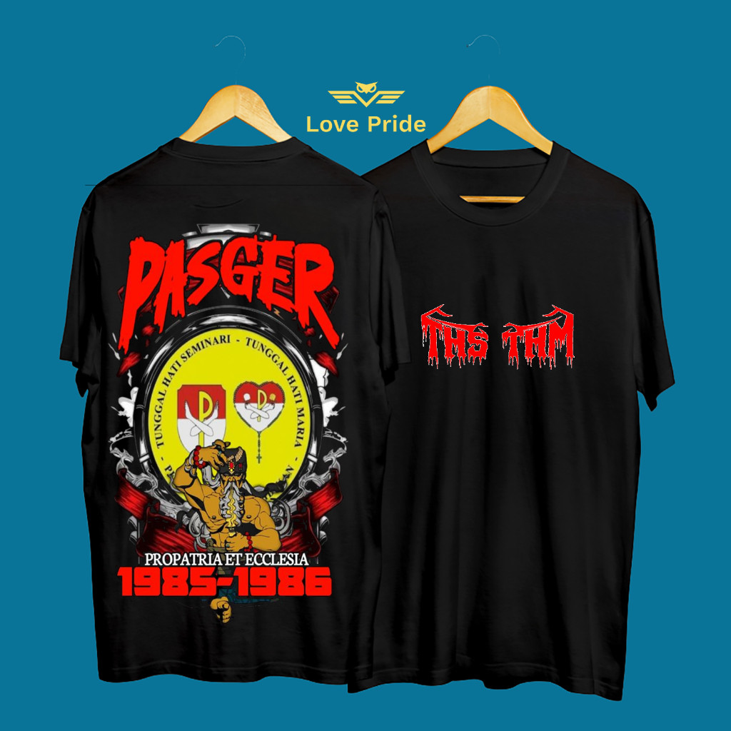Kaos Tshirt Baju Distro Pencak Silat THS THM Pasger 1985-1986 Tunggal Hati Premium Terbaru