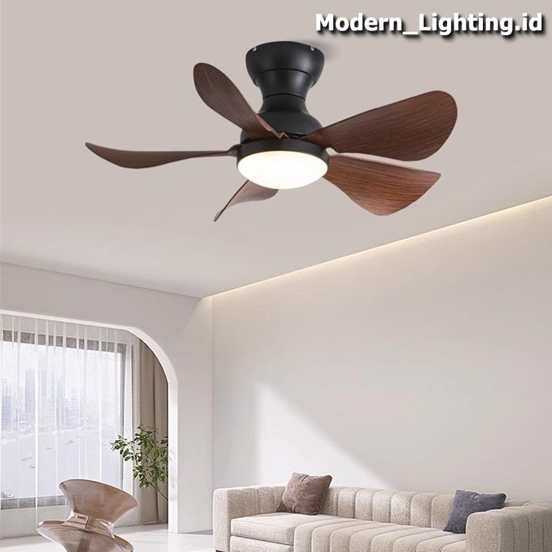 LAMPU_MODERN Lampu Kipas Plafon Meja Makan Lampu Kipas Angin Gantung Plafon Kipas Lampu Angin Remote
