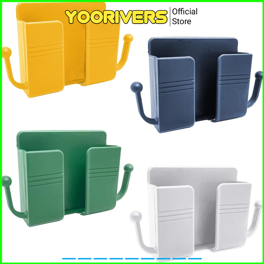 holder hp tempel tembok plus gantungan holder hp tembok plus hook holder hp tempel dinding - holder 