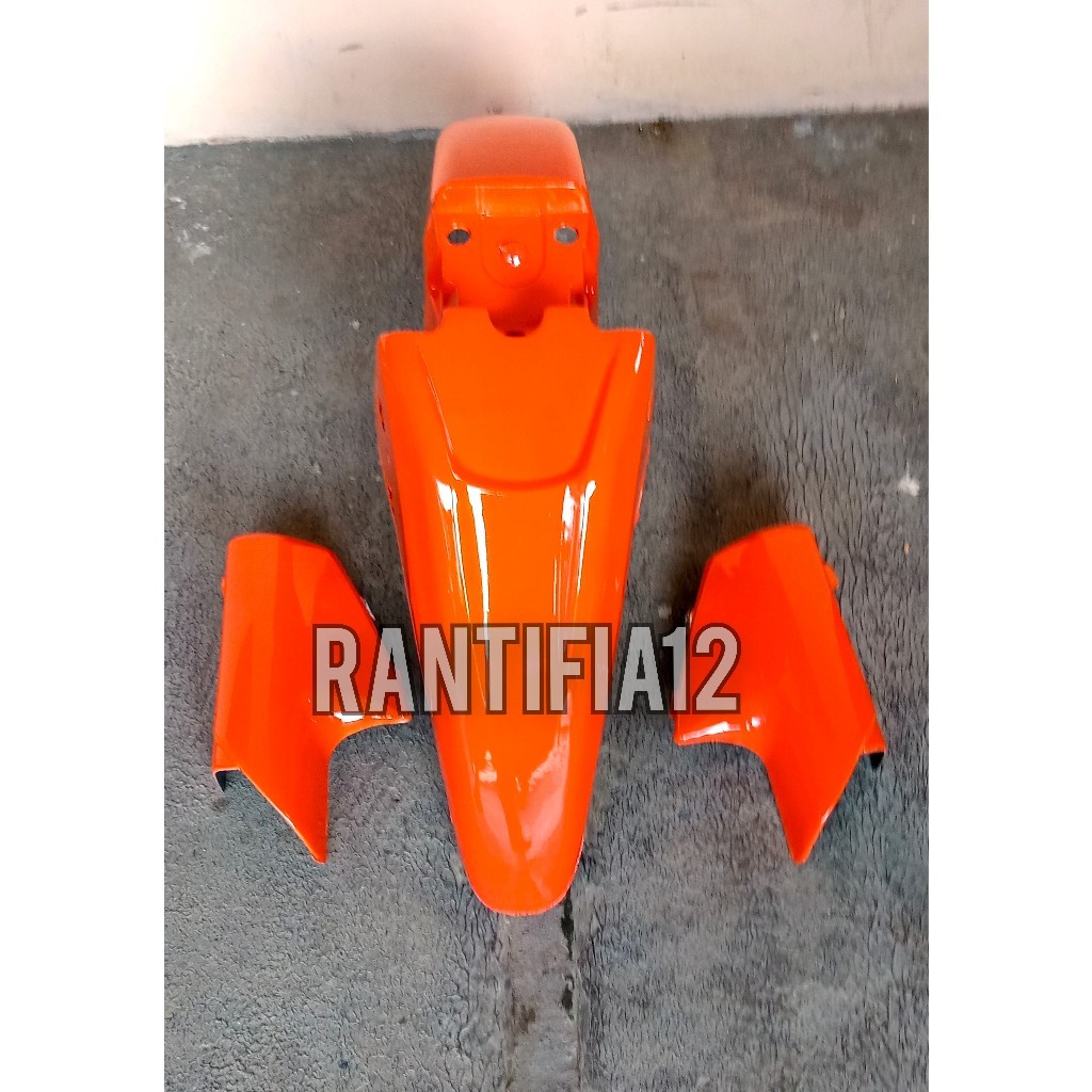 Slebor Depan Fizr Spakbor Depan Yamaha Fizr Warna Orange