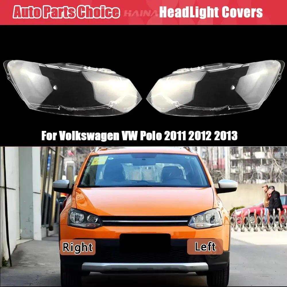 EECX Headlamp Lens Cover For Volkswagen VW Polo 2011 2012 2013 Front Headlight Lampshade Auto Lens G