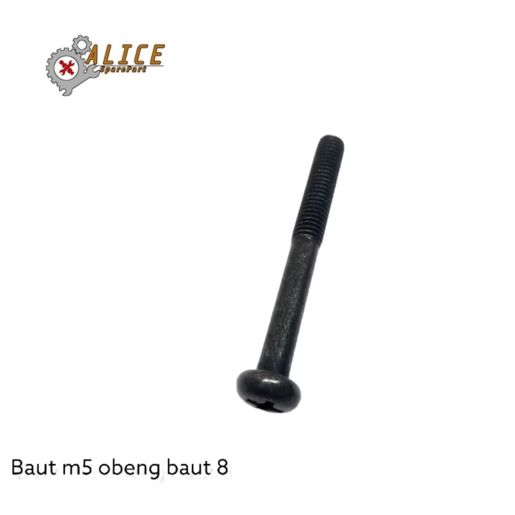 BAUT 8 PANJANG 4CM ORIGINAL UNIVERSAL BAUT 8 HOLDER TOMBOL SAKLAR GAS ORIGINAL