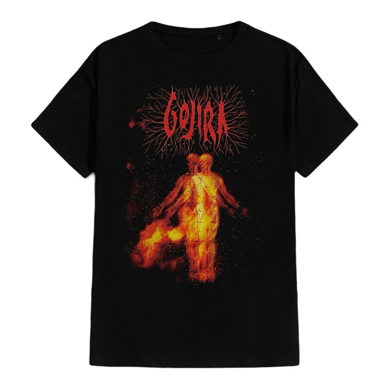 (COD) T-SHIRT / KAOS BAND OFFICIAL GOJIRA - STARDUST (ORGANIC)