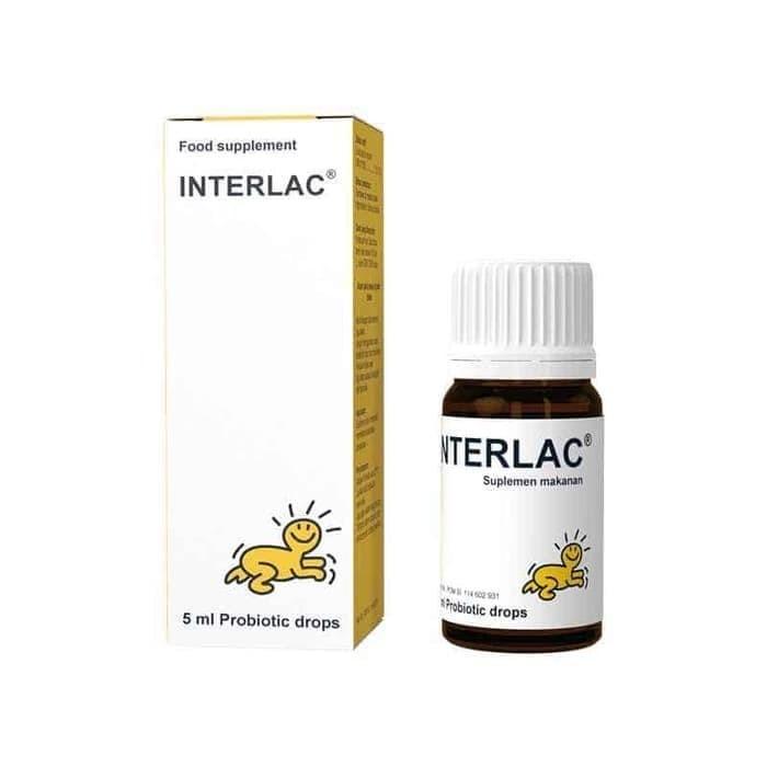 Interlac DROP Probiotik Drop 5 ml Vitamin bayi