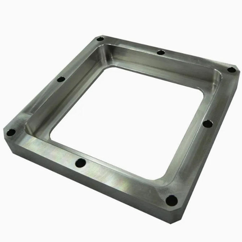 Micro Maining Parts custom C Mained Metal Parts Custom Stainless Steel Square Flange