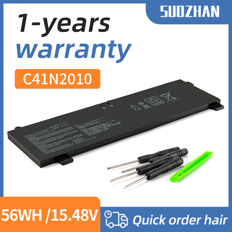 SUOZHAN  C41N2010 Laptop Battery For ASUS ROG Strix G15 G513IC G513IE G513IH G513QC G513QE ROG Strix