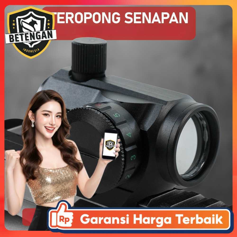 BETENGAN - Kekeran Teropong Senapan Holographic Red Dot Scope 20mm - M-01