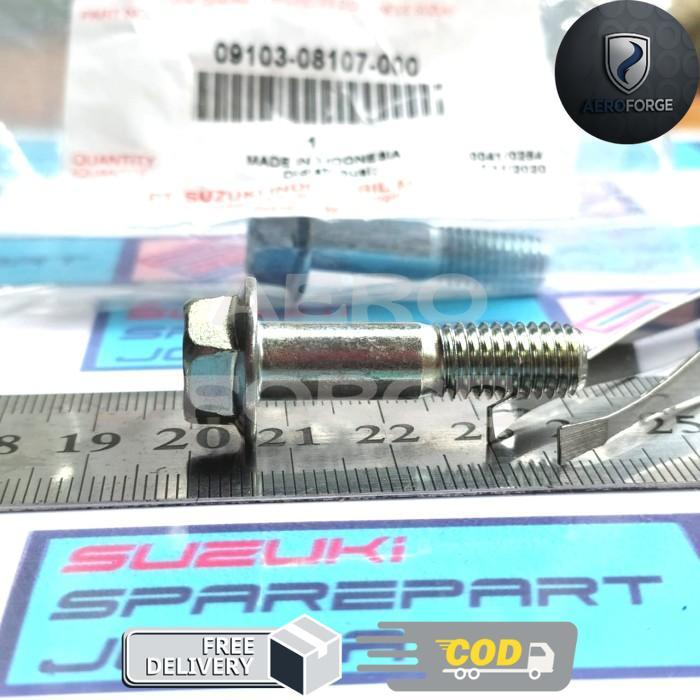 AEROFORGE - 09103-08107-000 Baut Braket Kaliper Cakram Depan Satria FU 150 Ori