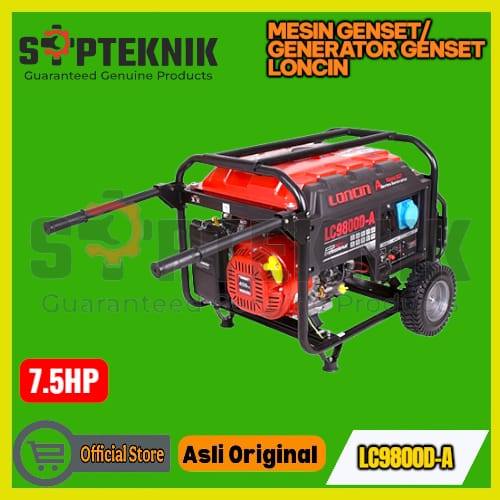 MESIN GENSET ATAU GENERATOR GENSET LC9800D-A LONCIN