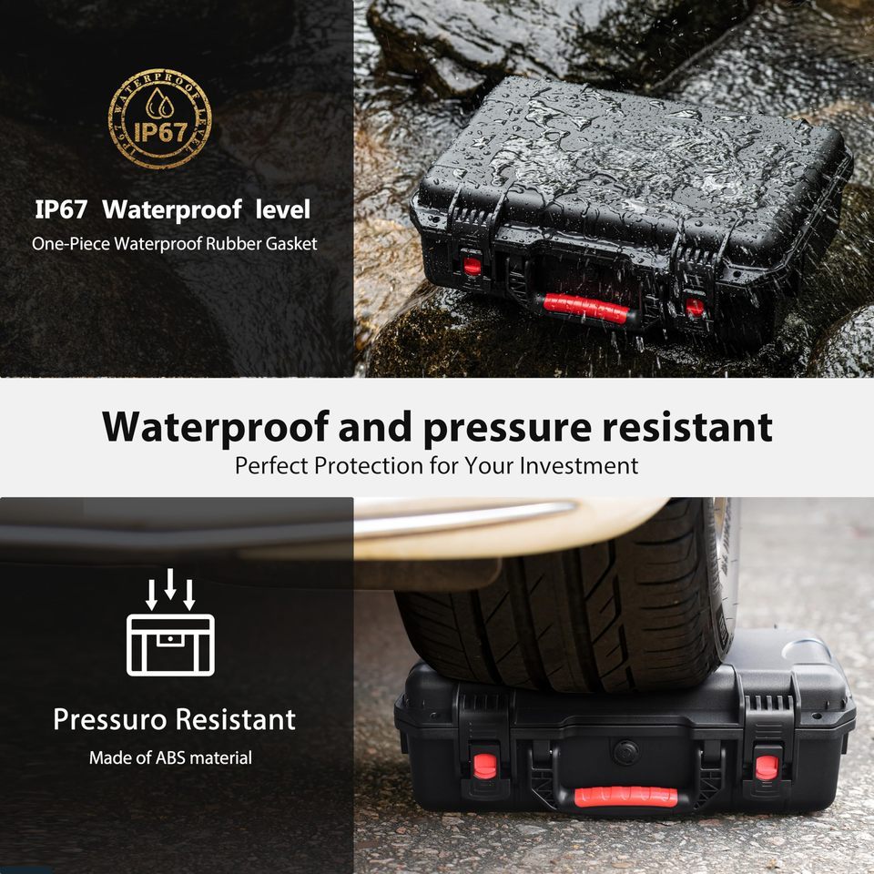 Carrying Hard Case for DJI Avata 2 Fly More Combo with DJI Goggles 3/RC Motion 3/FPV Remote Controll