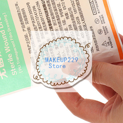 ~-~1PC 10x10cm Hydrocolloid Adhesive Dressing Wound Dressing Sterile Bedsore Pad Pat Wound Care Dres