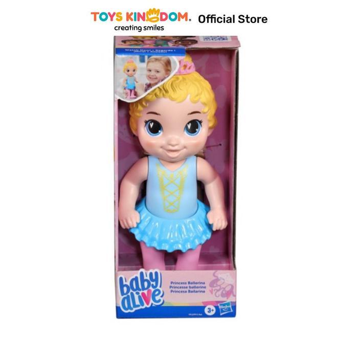 Toys Kingdom Baby Alive Boneka Bayi Princess Ballerina Blonde Hair - Mix