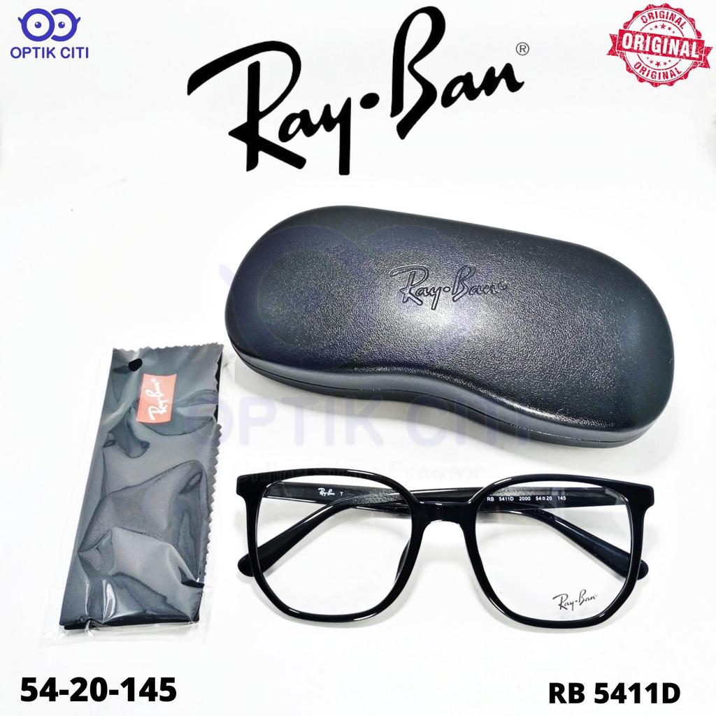 Frame Kacamata Kotak Pria Wanita Rayban Original RB 5411 D