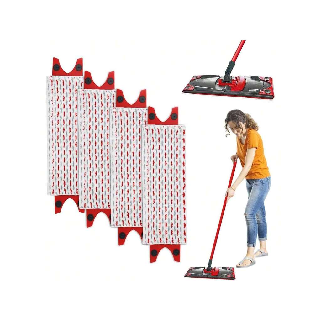 Microfibre Pads Refill Mop for Vileda 1-2 Spray, for Vileda Ultramax/UltraMax Plus/Easy Wring UltraM