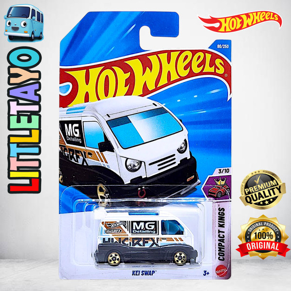 Hot Wheels Kei Swap Putih Diecast Mobil Van Japan JDM Car