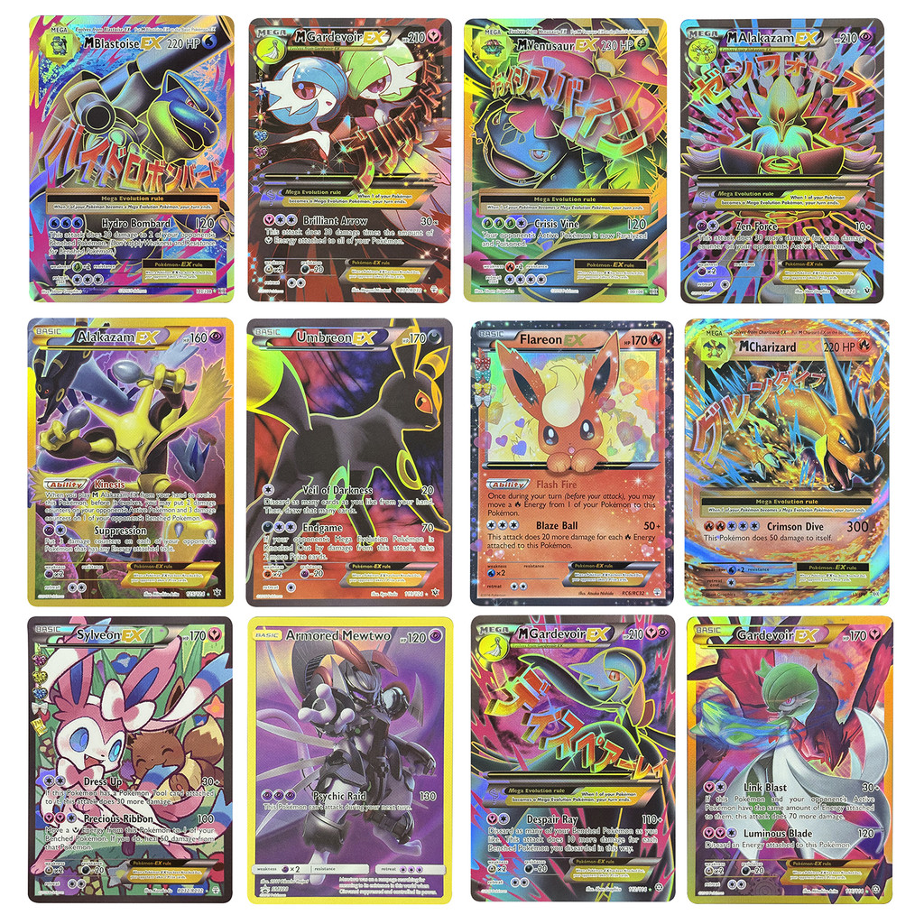PTCG Proxy Cards Armored Mewtwo Gardevoir Umbreon Mewtwo&Mew M-Venusaur Sylveon Flareon Generations 