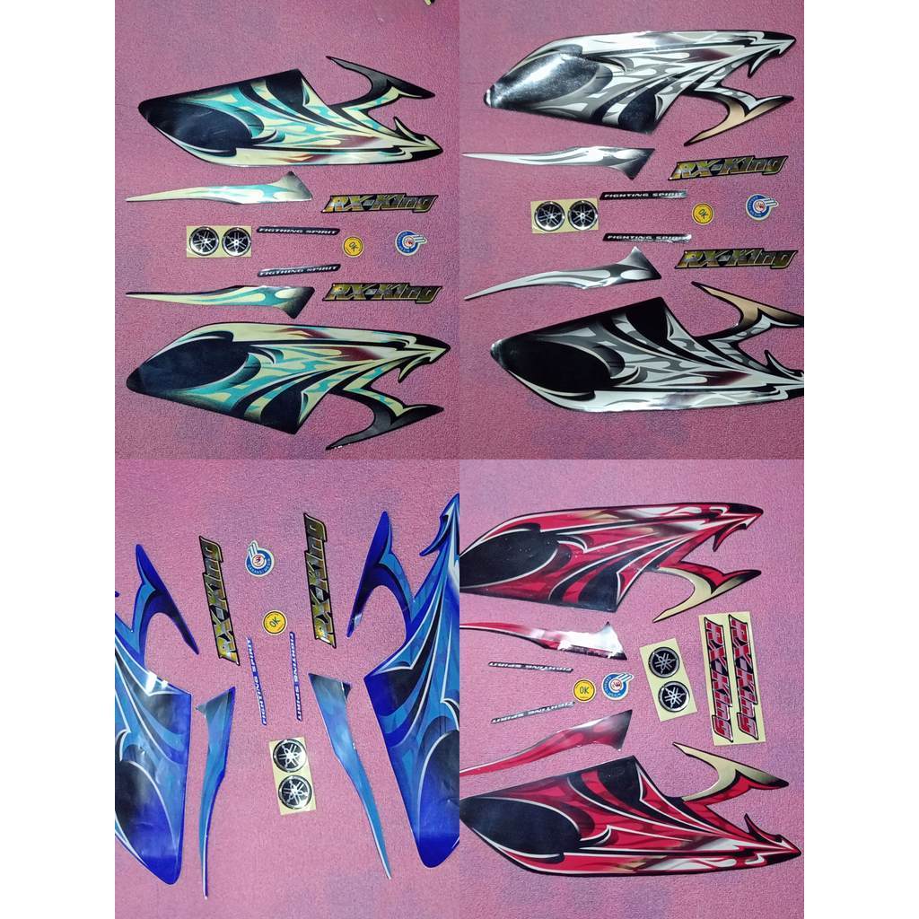 STRIPING RX KING 2006 STRIPPING TUTUP AKI RX KING ORIGINAL YAMAHA