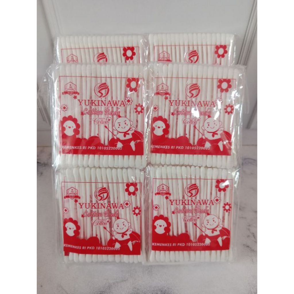 COTTON BUD Yukinawa  / Cotton Bud Baby / Cotton Bud Anak DEWASA 1 Lusin 12 pcs