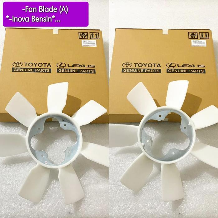 Fan Blade Kipas Radiator Asli - Innova tipe Bensin - 16361-0C010