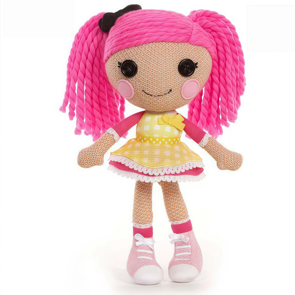 Soft Lalaloopsy Crumbs Sugar Cookie Stuffed Doll 26cm Cute Plush Figure Kids Plaything Girl Baby Gif