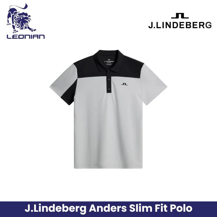 Baju Golf Pria J.Lindeberg Anders Slim Fit Polo