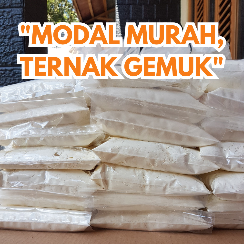 SUSU BUBUK PAKAN TERNAK 1 KG SUSU MAKANAN HEWAN SAPI KAMBING AYAM UMPAN IKAN BUKAN UNTUK MANUSIA