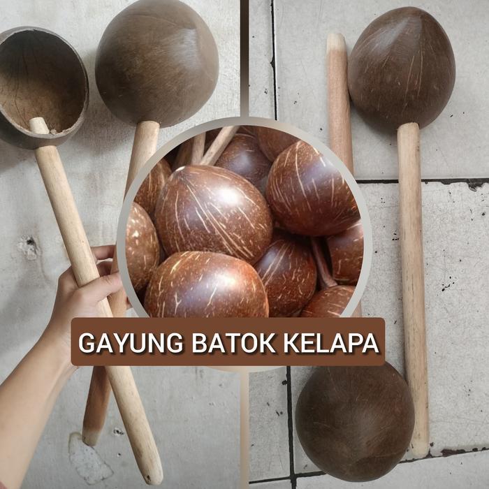 gayung batok kelapa untuk siraman