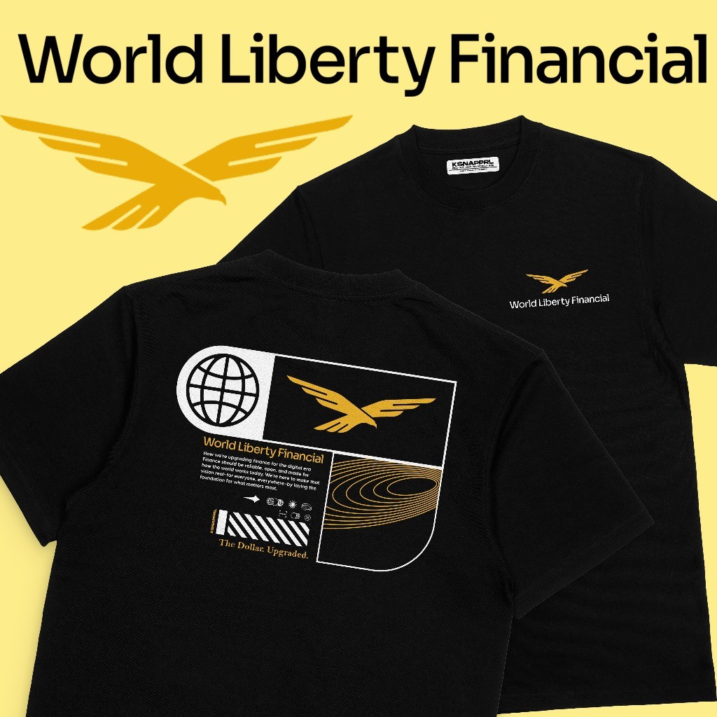 Kaos Crypto "World Liberty Streetwear" - Donald Trump/World Liberty Finance/Trump/Kaosan Apparel