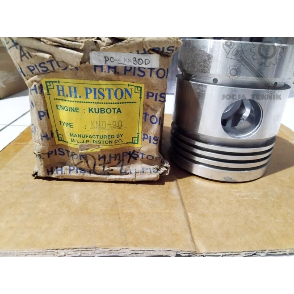 Piston Kubota KND 90 / Piston Seker Mesin Diesel Kubota Type Lama KND 90 ORIGINAL ASLI