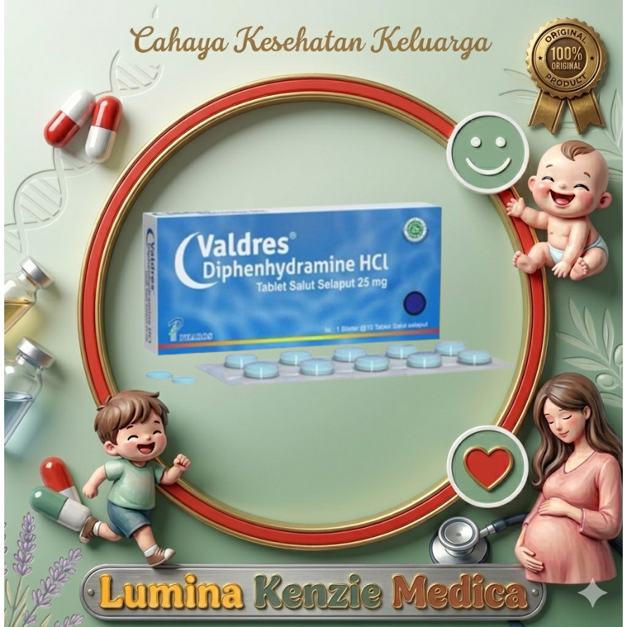 Valdres 25Mg 1Strip Isi 10Tab