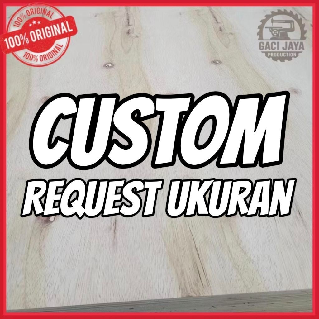 Triplek Multiplek Polywood Tebal 3mm, 4MM dan 5MM Request Ukuran Costum besar | raja triplek
