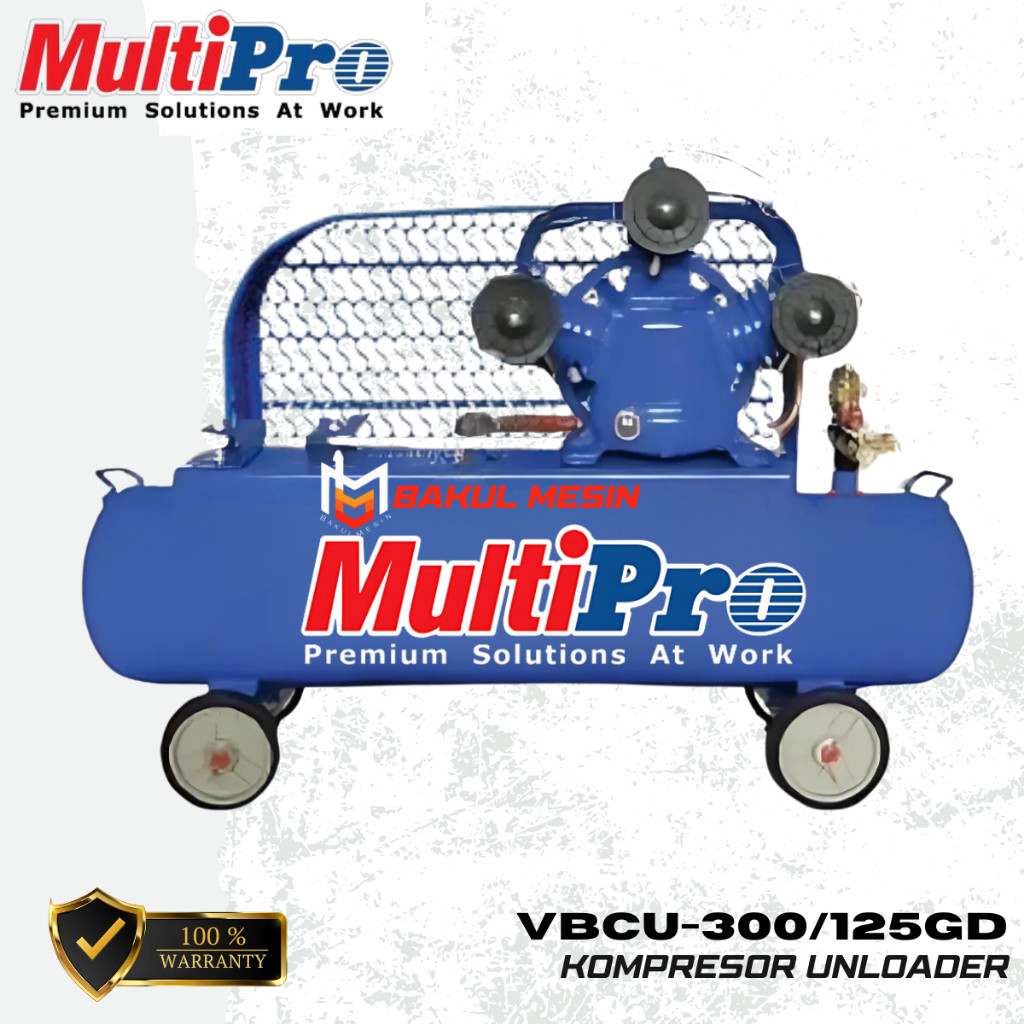 Multipro Kompressor Unloader Multipro VBCU 300/125 3 HP Compresso