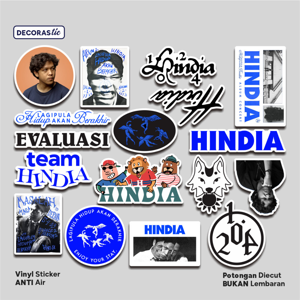 Sticker Pack Baskara Putra Stiker Hindia
