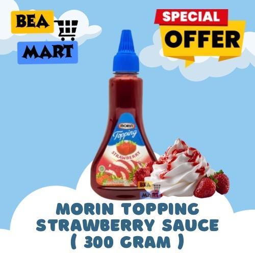 Morin Topping STRAWBERRY 300gr | Saus Selai Stoberi Stawberi Strobery Toping Dessert & Minuman Kemas