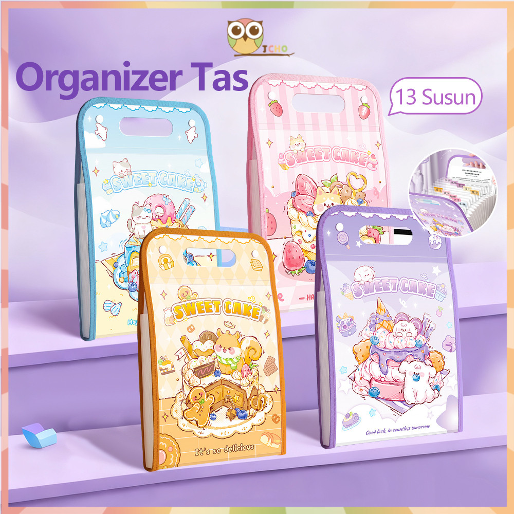 JCHO Map Files Map Dokumen Karakter A4 Tas Dokumen Ujian Portabel