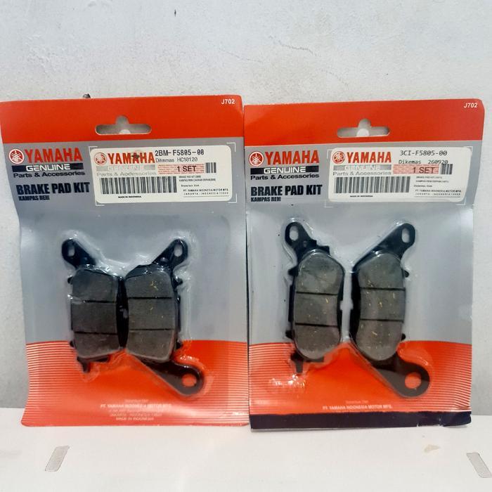 Kampas Rem Depan Belakang Nmax Old New