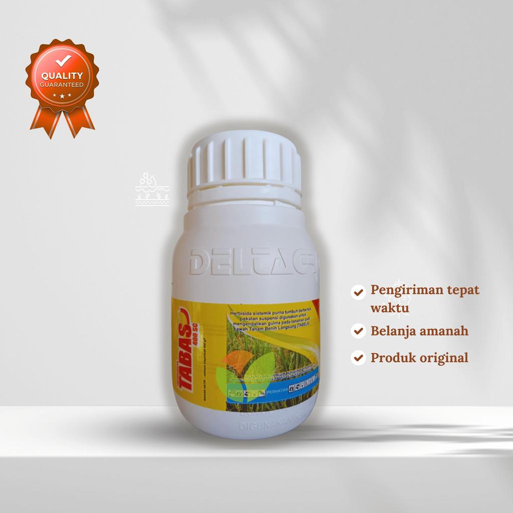 Herbisida selektif padi tabas 100 ml untuk mngendalikan gulma daun sempit pada tanaman padi