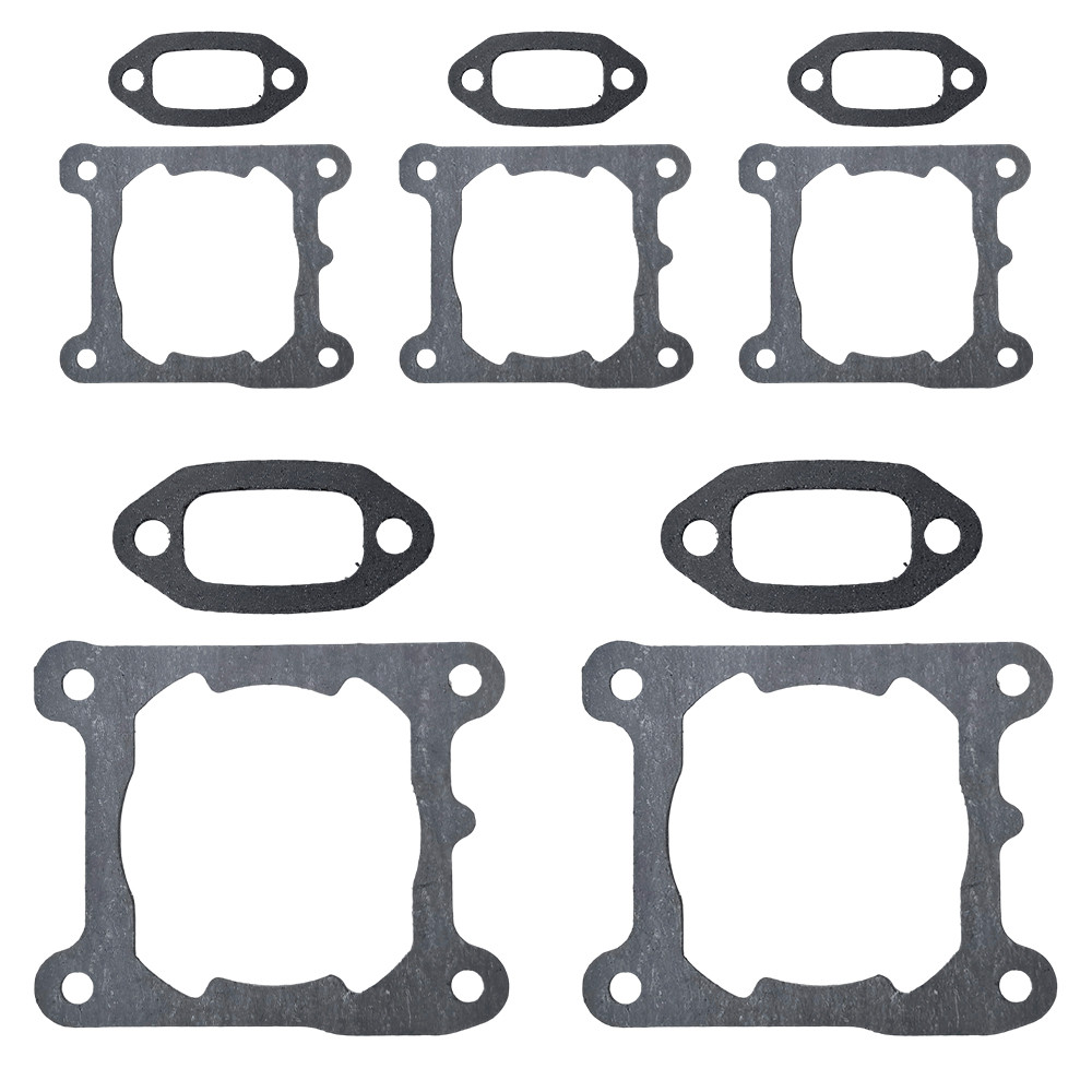 Cylinder Muffler Exhaust Gasket Set For Stihl MS261C MS 261 MS261 aaw 11410292302 1141 029 2302 Repl