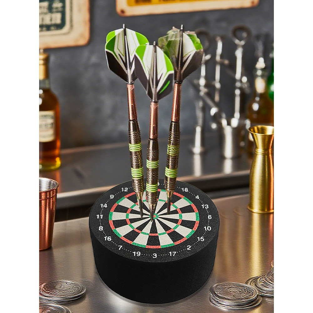 2pcs Mini Dart Dock 10cm Dart Base Station Dartboard Design Display Stand Holder for Outdoor Home Fa