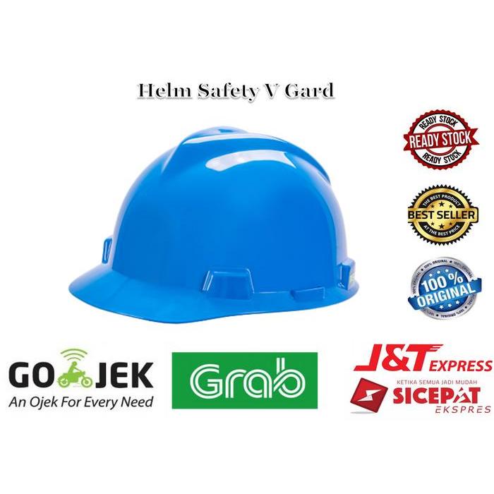 Hot Produk Helm Safety Proyek V Gard Helm Safety Proyek Murah SNI Safety Helmet - Inner Fastrack, Pu