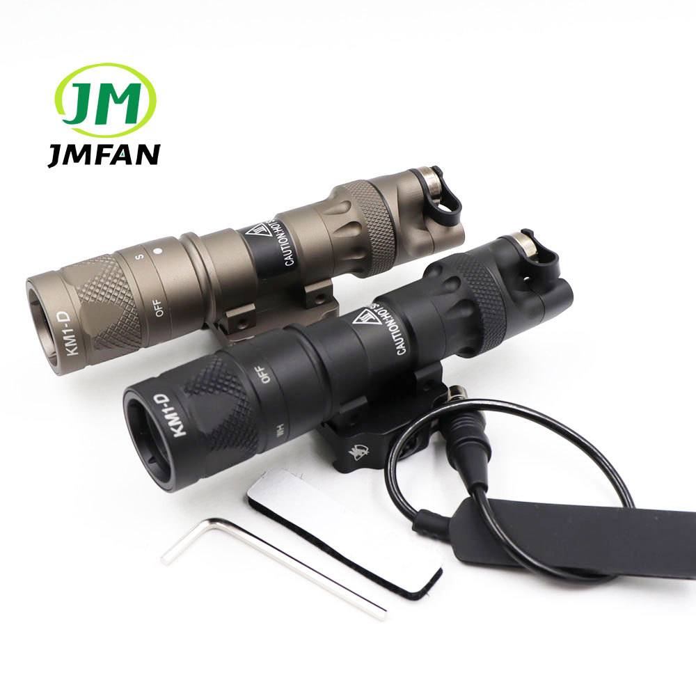 Airsoft Tactical Flashlight Surefir M323V 500 Lumen Rifle Scout Hunting Light Airsoft Weapon Light  