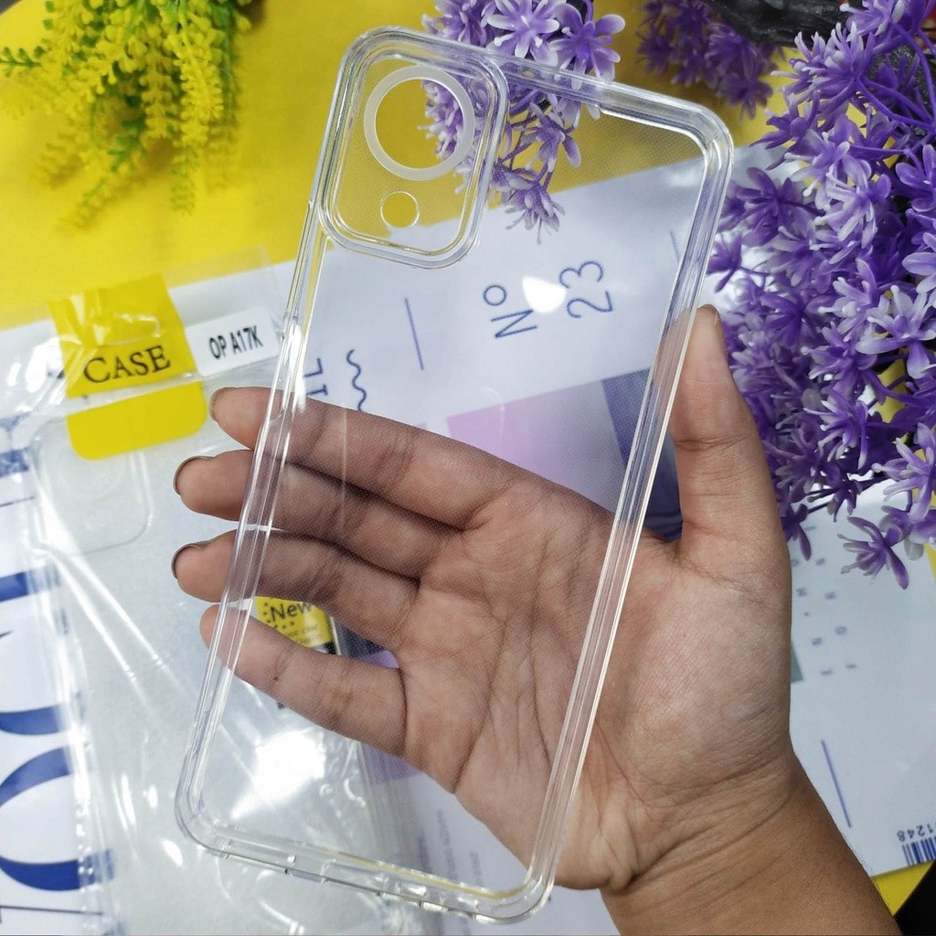 Case Oppo A17K - Case Polos Oppo A17K - Softcase Oppo A17K - Case Hp Oppo A17K - Case Bening Oppo A1