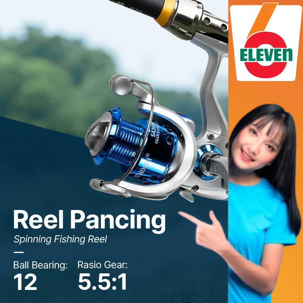 6ELEVEN - YUMOSHI Series Reel Pancing Spinning Fishing 5.5:1 - SA3000