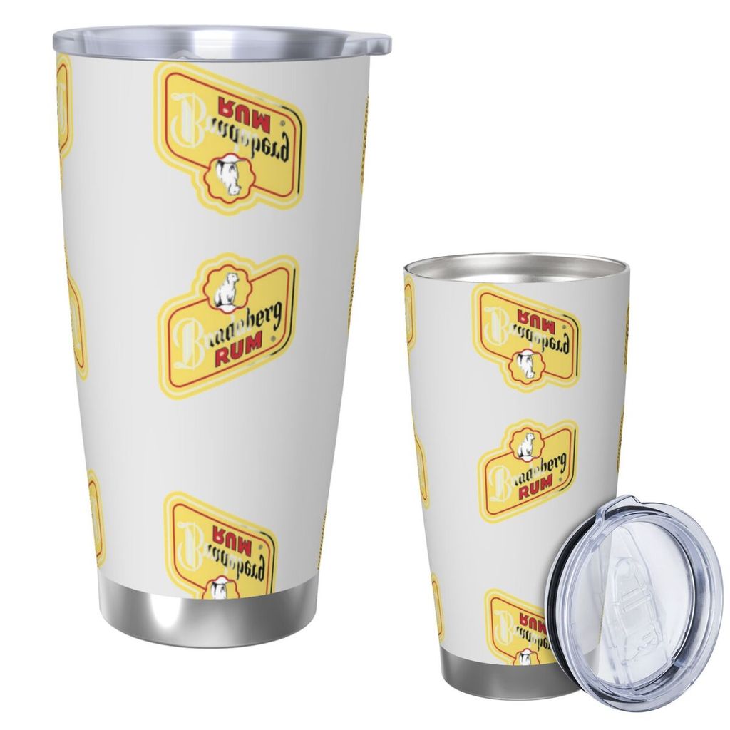 Bundaberg Rum Stainless Steel Tumbler Vacuum ulated Mugs Thermal Cold Bottle Straws With Lid 20oz