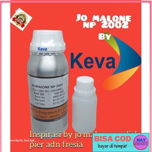 PARFUM JO MALONE BIBIT PARFUM MURNI 100 ML BY KEVA INSPIRASI BY JO MALONE ENGLISH