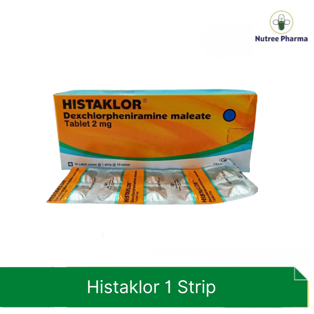 Histaklor Tablet 1 Strip (10 Tablet) – Obat Alergi & Gatal-gatal