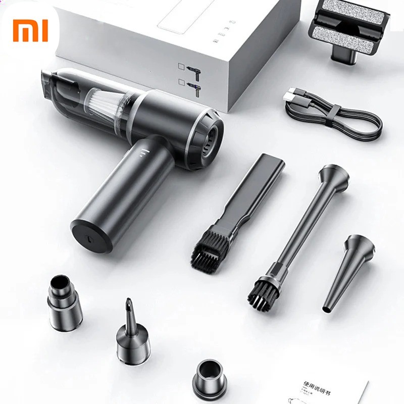 XIAOMI Youpin Car Vacuum Cleaner Strong Suction Cordless Wireless Cleaner Portable HandHeld Vacuum C