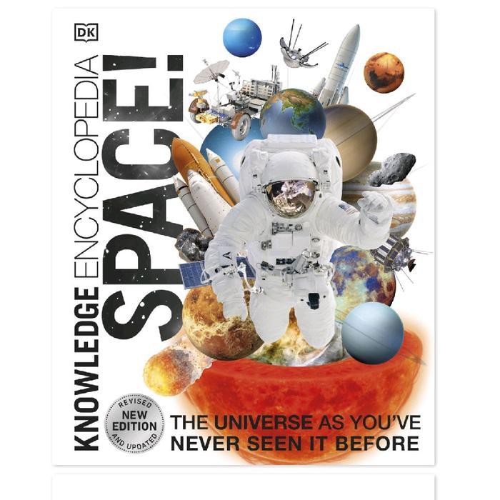 BUKU Knowledge Encyclopedia Space SMITHSONIAN FULL COLOUR - ISI HITAM PUTIH