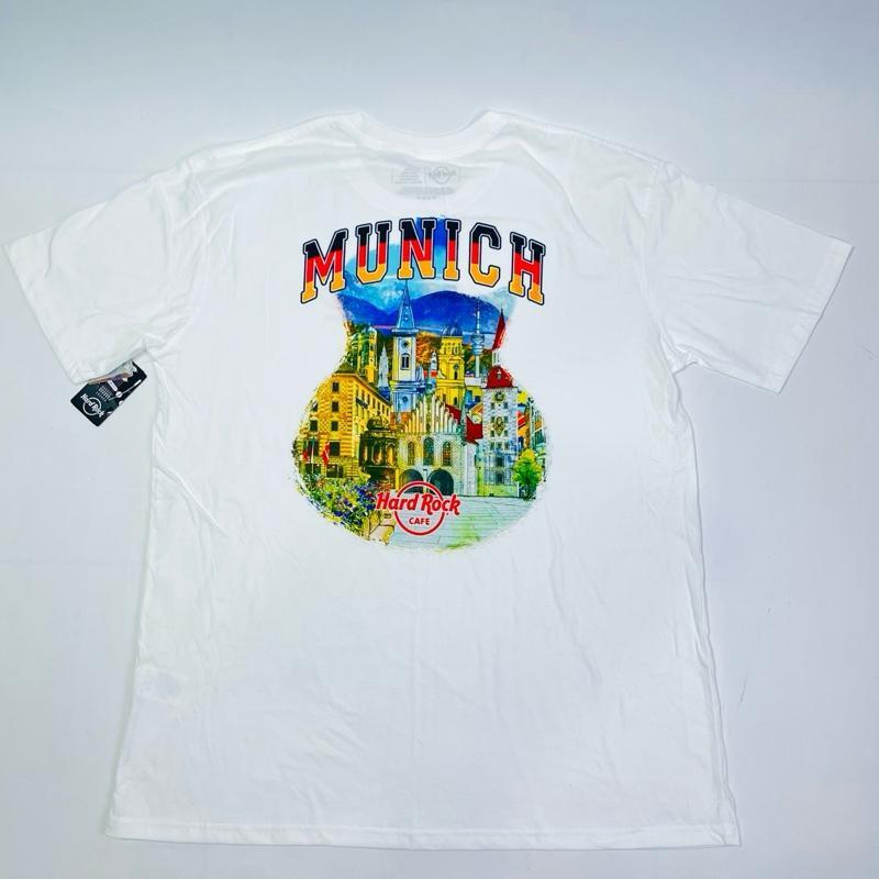 Hard Rock Cafe Munich Germany Men V20 City Tee T Shirt Tshirt Baju Kaos Pria Merchandise Original Ha