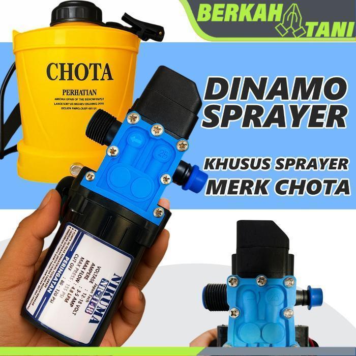 Dinamo sprayer CHOTA - Dinamo sprayer khusus untuk sprayer CHOTA - NIKUMA ORIGINAL 155PSI